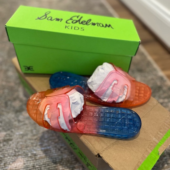 Sam Edelman Kids Multicolor Slide Sandals - Picture 1 of 1